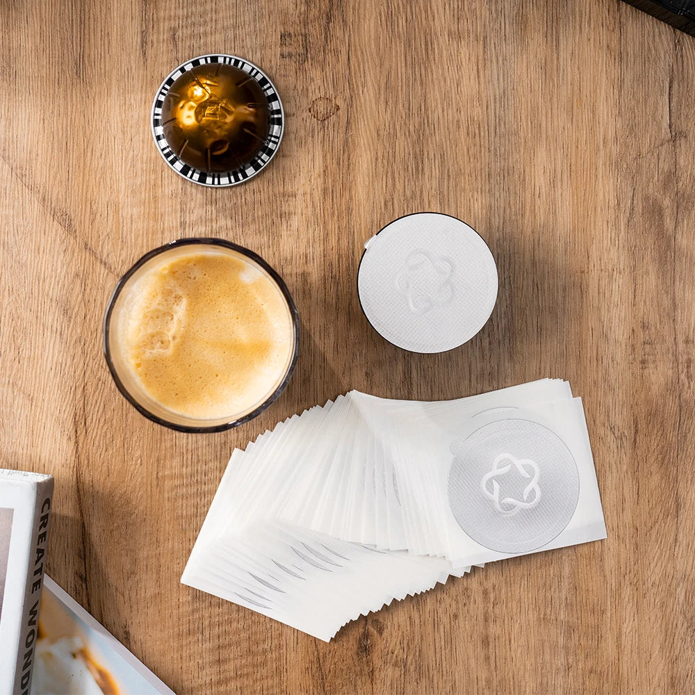 Disposible Nespresso Vertuo Coffee Lids