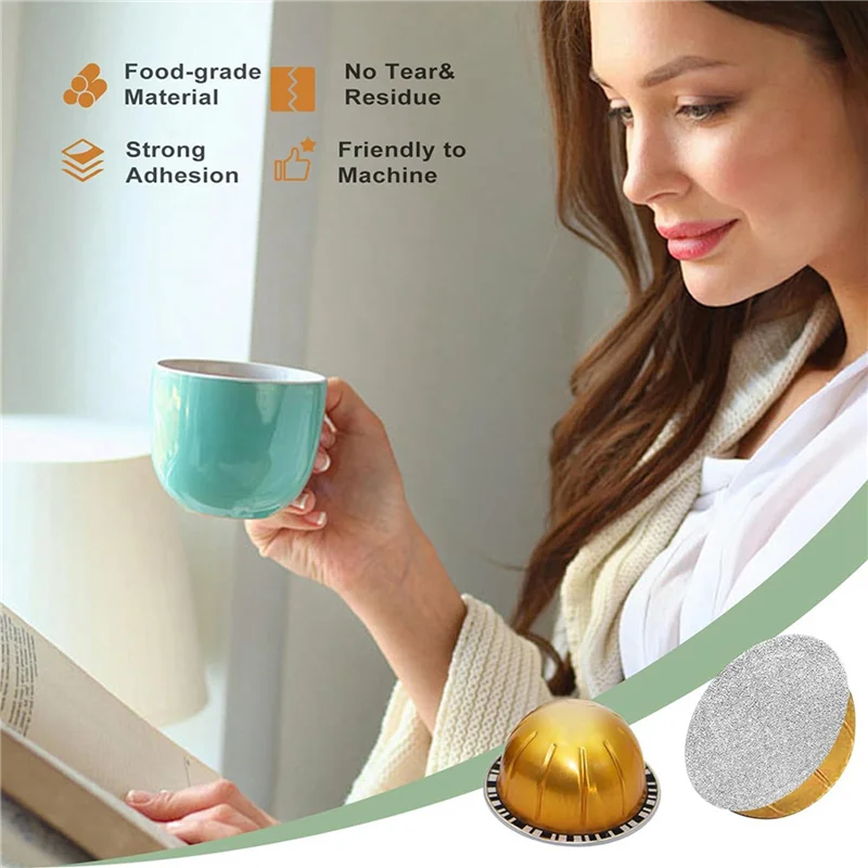 Aluminum Foil Lids for Nespresso